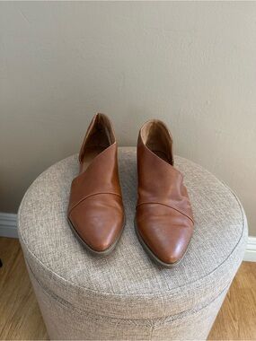 Target Women's Tan Pointed Toe Slip-On Mules